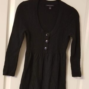 Black Banana Republic Dress - Wool & Cotton